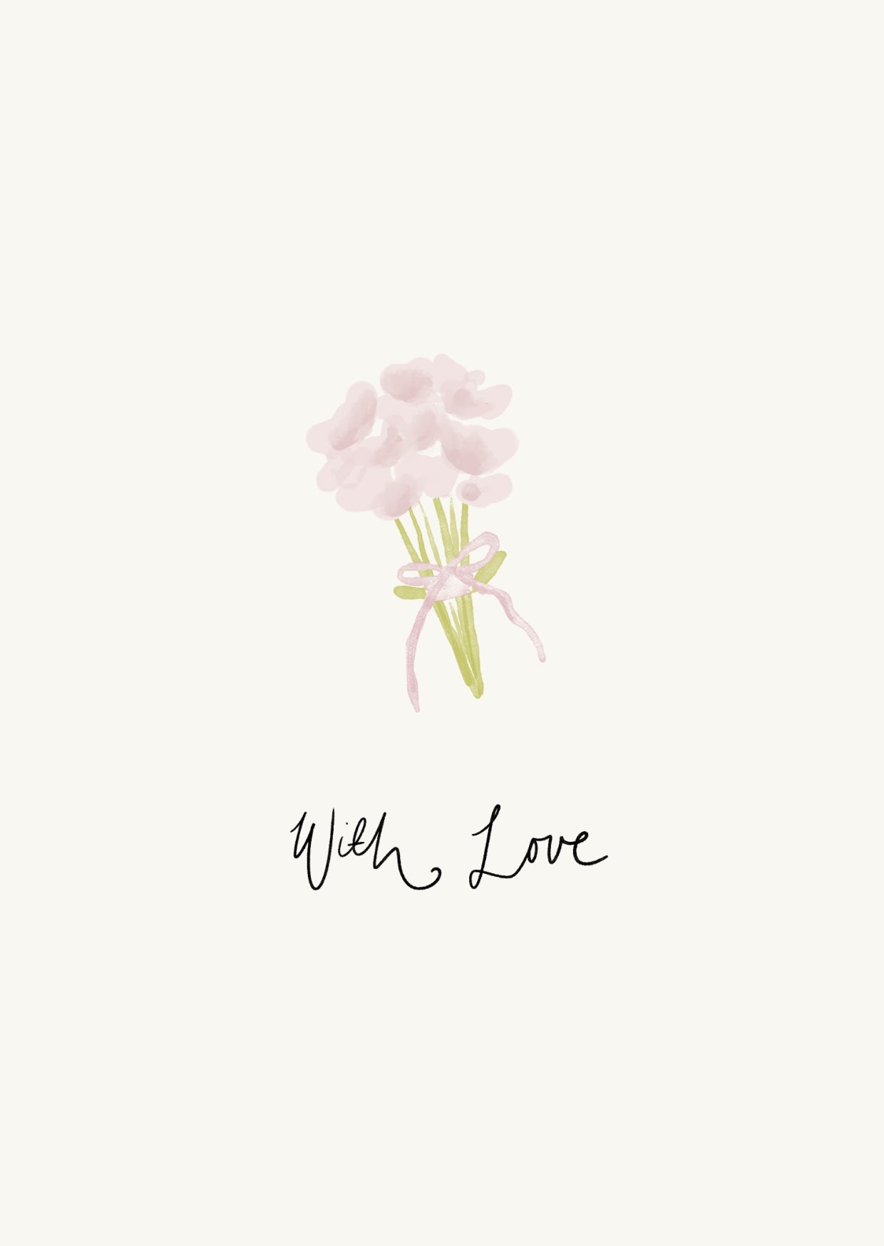 With Love - Add-on Florietta Card Florals